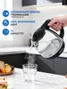 Aigostar - 1L Glas-Wasserkocher: 2200W Mini-Wasserkocher Produktbild-Vorschau 8