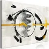 Vliesstoff Leinwandbild - Golden Thread (1 Part) Wide 90x60 Produktbild-Vorschau 1