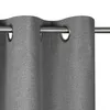 Ösenvorhang "Dänemark" verdunkelnd in dunkelgrau 140cm x Produktbild-Vorschau 1