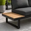 Greemotion Lounge-Set Rio, mit Teakholz-Teilen Schwarz  Produktbild-Vorschau 5