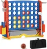 COSTWAY 4 v 1 Velký Čtyři v řadě, Jumbo Čtyři v řadě s Náhled obrázku produktu 1