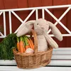 UNUS Korb Weidenkorb Einkaufskorb Kinder oval klein braun Produktbild-Vorschau 2