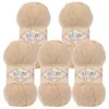 5 x 100g Strickgarn ALIZE Baby Best uni Babywolle Wolle Produktbild-Vorschau 1