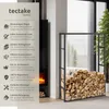 Stojan na palivové dřevo Tuby, pro vnitřní i venkovní Náhled obrázku produktu 3