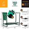 Valle Verde 5in1 Gartenset Kniebank, Sitzbank, Kniekissen, Produktbild-Vorschau 7