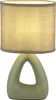 Lampada da tavolo, Vetroceramica tessile, verde, H 30 cm Anteprima dell’immagine prodotto 4
