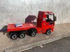 Semi-remorque Mercedes Actros Truck rouge, roues en Voir les images du produit 2