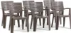 lot de 6 chaises en polypropylène monobloc, empilables avec Voir les images du produit 1