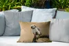 MuchoWow® Outdoor Kissen - Jungtiere - Sperberkauz - Zweig Produktbild-Vorschau 4