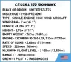 COBI Cessna 172 Skyhawk, Jeu de construction (blanc/bleu) - Voir les images du produit 7