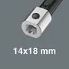 Wera 7779/2, Stříbrná, 1 kusů, Chrom-vanadová ocel (Cr-V), Náhled obrázku produktu 7