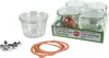 WECK vaso a bordo tondo architrave 0,25 l vassoio da 4 con Anteprima dell’immagine prodotto 3