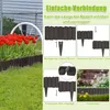 XMTECH 4,6m Palissade de jardin aspect bois, bordure de Voir les images du produit 5