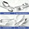 Besteck Set 12 Personen,72-tlg Edelstahl Besteckset,Cutlery Produktbild-Vorschau 8