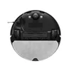 The underside of a robotic vacuum cleaner is shown against a white background. Voir les images du produit