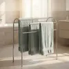 Portasciugamani Relaxdays, L x P x A: 81,5 x 78 x 29,5 cm, Anteprima dell’immagine prodotto 2