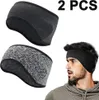 2er Pack Winter Stirnband Sport Ohrenwärmer Stirnbänder Produktbild-Vorschau 1
