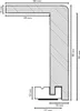 Heizrohrabdeckleiste Bis 88 mm Höhe 64 x 96 x 2500 mm Weiß Produktbild-Vorschau 3
