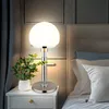 Globo Lighting Tischleuchte Metall Nickel matt, 1x E27 Produktbild-Vorschau 4