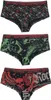 Rock Rebel by EMP Damen schwarze Pantys im Dreierpack mit Produktbild-Vorschau 2