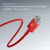 Apple Beats USB Kabel USB 2.0 1,5 m USB A USB C Rot Produktbild-Vorschau 7