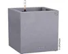 Lechuza Canto Stone plastový květináč 30x30x30 cm šedý Náhled obrázku produktu 1
