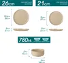vancasso Service de table, 12 pièces service combiné en Voir les images du produit 2