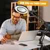 Tomshine Elastyczna, zaciskowa lampa biurkowa z 8-krotną Podgląd zdjęcia produktu 4