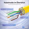 hb-digital CAT 7 Kabel 15m Verlegekabel CAT7 max. 1000 MHz Produktbild-Vorschau 8