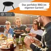 Holzkohlegrill mit stabiler Feuerschale, Schwenkgrill mit Produktbild-Vorschau 8