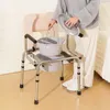 Toilettenstuhl, Nachtstuhl mit Gepolstertem Sitz, Produktbild-Vorschau 8