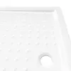 vidaXL Piatto doccia antiscivolo bianco 80x100x4 cm ABS Anteprima dell’immagine prodotto 6
