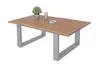 Couchtisch Baumkante massiv Akazie Natur 130 x 75 cm Produktbild-Vorschau 3