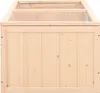 vidaXL Hamsterkäfig 104x52x38 cm Massivholz Tanne Produktbild-Vorschau 4