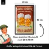 LANOLU Blechschilder retro Bier Bar Deko, Metallschilder Produktbild-Vorschau 4