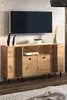 Sideboard breite Kommode Laura VI Eiche Holz in Natur Produktbild-Vorschau 1