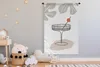 MuchoWow® Wandteppich Wandbehang Sommer - Glas - Strohhalm Produktbild-Vorschau 3