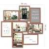 ZEP Multi Picture Frame MP150 Stockholm Dark Brown 8 Náhled obrázku produktu 7