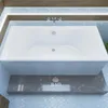 BADLAND Badewanne Rechteck Long 170x80 mit Ablaufgarnitur, Produktbild-Vorschau 1