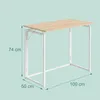 Relaxdays, escritorio, dimensiones (alto x ancho x Vista previa de la imagen del producto 4