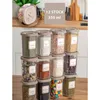 Gewürzbehälter Set 12x Stück mit Gewürzmühle mit Deckel Produktbild-Vorschau 3