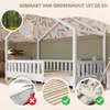 Crazy Pine Hausbett 120x200 cm – Kinderbett aus Naturholz Produktbild-Vorschau 24