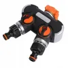 Distributore a 2 vie per raccordo tubo da giardino con Anteprima dell’immagine prodotto 3