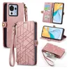 Für ZTE Blade V50 Vita Kunstleder Zipper Wallet Tasche mit Produktbild-Vorschau 1