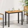 vidaXL Tischplatte Öl-Natur 100 x 50 x 2 cm Massivholz Produktbild-Vorschau 2