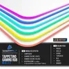 Mousepad da gioco Titanwolf RGB, Mousepad XL 800 x 300 mm Anteprima dell’immagine prodotto 5