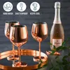 Verres à vin en acier inoxydable Verres à vin rouge Verres Voir les images du produit 9