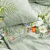 Irisette Wave Mako-Satin Bettwäsche 135x200 Rosen Blüten Produktbild-Vorschau 7