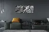Glasbilder 125x50 Wandkunst Zebrafell Produktbild-Vorschau 4