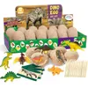 Archäologie-Set DINO-Eier Ausgrabung Kit – 12er Mega-Set Produktbild-Vorschau 1